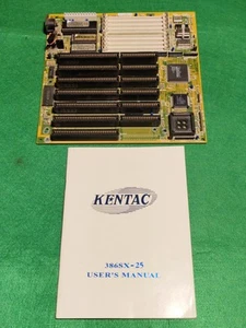 Carte Mère Headland + CPU AMD 386 SX 25 - Photo 1/18