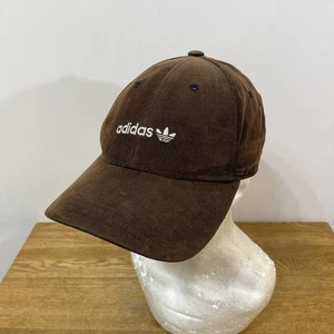 Adidas corduroy baseball cap in a brown colorway snapback cap - one size Cotton - Picture 1 of 8