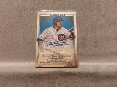 2016 Topps Five Star Kyle Schwarber Autograph Auto & 2018 Panini Donruss /471 - Image 1 of 4
