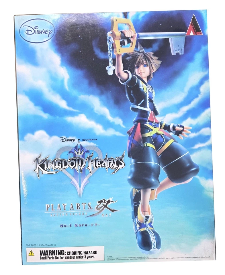 Square Enix Kingdom Hearts II Sora Play Arts Kai Action Figure 561