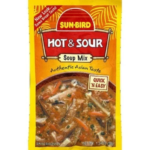 Hot & Sour Suppe Mix Pakete - Asiatisches Suppenrezept - je 1,34 Unzen - Bild 1 von 2