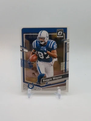 2023 Donruss Optic Football Reggie Wayne #80 Indianapolis Colts - Image 1 of 2