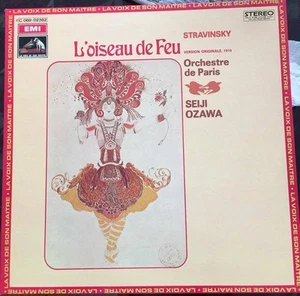 Igor Stravinsky / Seiji Ozawa Orchestre De Paris L'Oiseau De Feu - LP 33T - Picture 1 of 1
