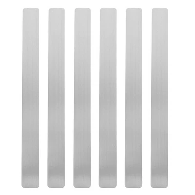 6 Pcs Adhesive Bulletin Board Iron Strip for Magnets Metal Strips - Image 1 of 4