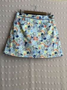 Ralph Lauren RLX Active Floral Sportrock Plissee Golf Gr. M blau - Bild 1 von 5