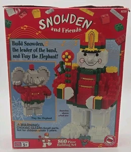 1999 Megabloks Blocks Snowden and Friends 860 Pieces Christmas Building Toy Set. - Picture 1 of 2