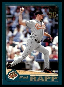 2001 Topps Pat Rapp Baltimore Orioles #98 - Picture 1 of 2