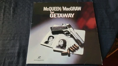 The Getaway Laserdisc Steve McQueen Ali MacGraw Widescreen Edition Ext Play NEW - Image 1 of 2