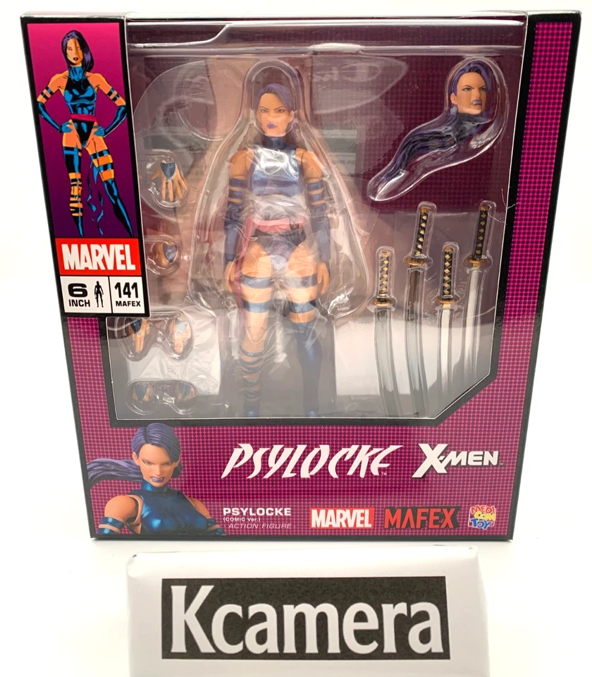 MAFEX Psylocke Comic Ver. Medicom Toy No. 141 150mm From Japan PSL