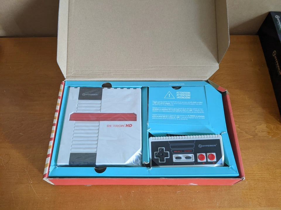 Hyperkin Retron HD Gaming Console for NES (Gray) M01888-GR Brand New Sealed - Image 1 of 4