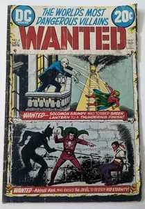WANTED, THE WORLD'S MOST DANGEROUS VILLAINS #4 (1972) DC Comics, Pre-Owned - Picture 1 of 2