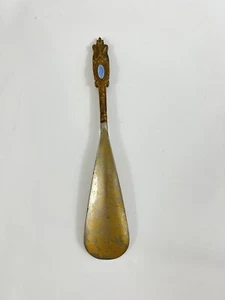 Antique Shoe Horn 8" metal victorian  - Picture 1 of 9