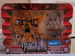 Transformers Sideswipe Mudflap & Fearswoop ROTF Walmart exclusive SEALED - Picture 1 of 6