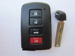 DESBLOQUEADO OEM 2012-2017 TOYOTA CAMRY LLAVE INTELIGENTE CONTROL REMOTO SIN LLAVE HYQ14FBA LLAVE NUEVA - Imagen 1 de 5