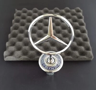 Mercedes-Benz W140 Front Hood Emblem 300SD 400SE 500SEL 600SEL S600 - Image 1 of 3