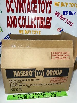 HASBRO STAR WARS МЕСТЬ СИТХОВ КОЛЛЕКЦИИ ЛОТ 12 #37-48 чехол 🔥 - Изображение 1 из 4