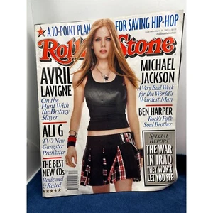 Rolling Stone Magazine Issue 918 March 20 2003 Avril Lavigne Michael Jackson Ali - Foto 1 di 6