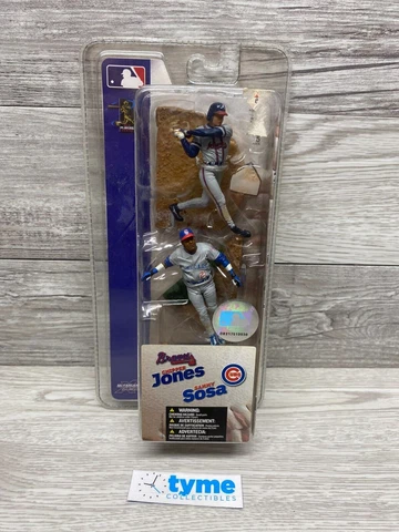 McFarlane MLB Baseball 2 Pack Figures Chipper Jones & Sammy Sosa Braves Cubs Cover