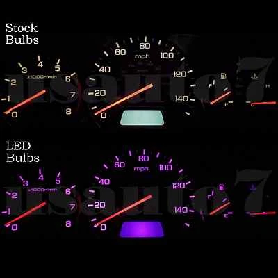NEW Dash Instrument Cluster Gauge PINK SMD LED LIGHTS KIT Fit 98-02 Honda Accord - Изображение 1 из 4