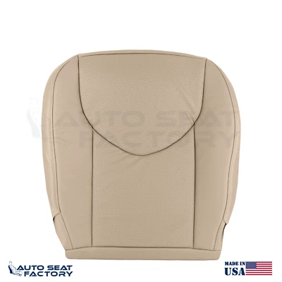 Cubierta de asiento de vinilo beige perforada inferior del conductor para Toyota RAV4 2009-2012 Foto 1 de 4