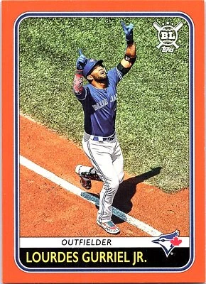 Lourdes Gurriel Jr. 2020 Topps Big League Orange #128 Toronto Blue Jays - Image 1 of 2