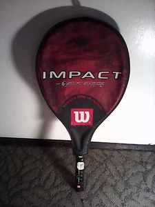WILSON IMPACT SOFT SHOCK TENNIS RACKET WITH COVER -NEW - Picture 1 of 3