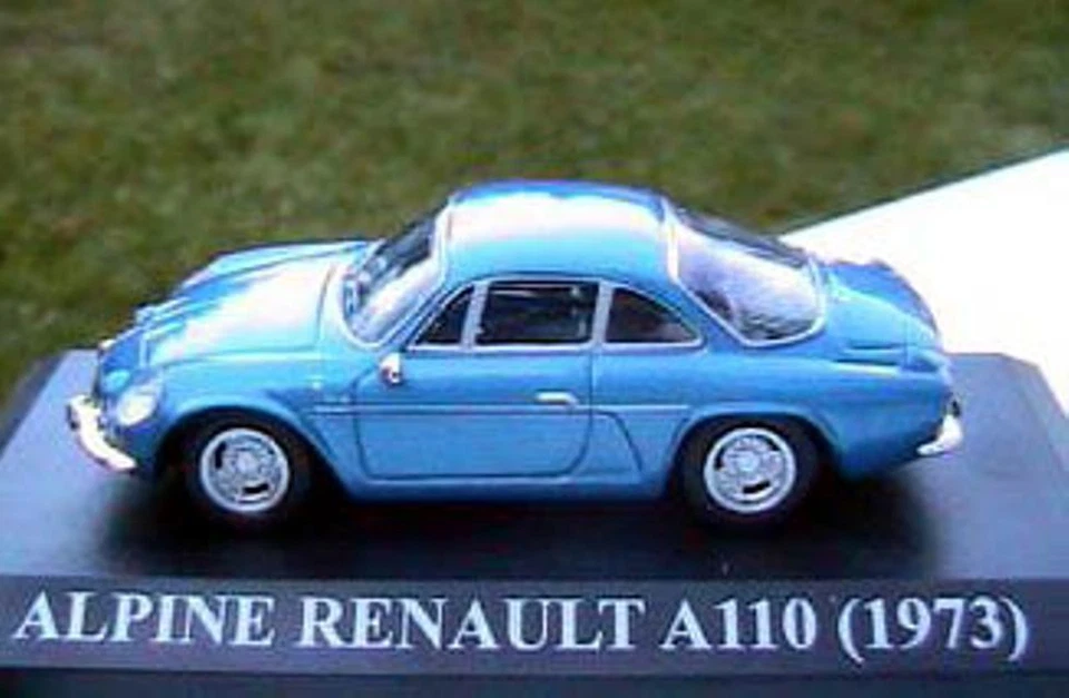 ALPINE RENAULT A110 1973 NUOVO 1/43 BLU BLUE RACING IXO - Immagine 1 di 1