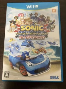 Sonic & All-Stars Racing TRANSFORMED Nintendo Wii U Manual en Caja Importación de Japón - Imagen 1 de 4