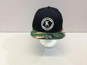 Kush Clothing Cotton Blend Snap Back One Size Camo Brim Ball Cap - Picture 1 of 9
