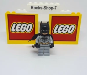 Lego Batman Tipo 3 Minifiguras Set 76117 Gris Traje Negro Cresta Capucha Cinturón Dorado A5M - Imagen 1 de 7