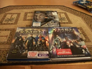 X-Men 3 Blu-Ray Movies-First Class-Days of Future Past-Apocalypse-USED LIKE NEW - Picture 1 of 3