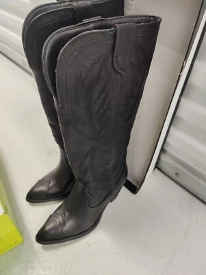 Very Volatile 洛杉矶女式 Prestone 靴子 PV810 黑色。 7码 — 第 1/4 张图片