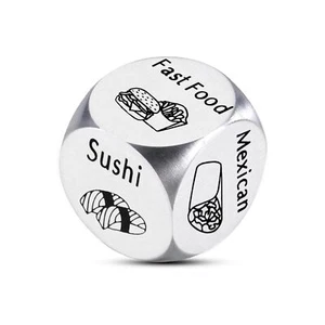 Food Decision Würfel Entscheider Strumpf Füller für Date Nights Valentinstag Geschenk - Bild 1 von 7