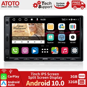 ATOTO S8 Standard 7IN Android Car Stereo 2DIN Wireless CarPlay/Android Auto,2xBT - Picture 1 of 8