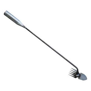 Handheld Weed Puller Weeder Garden Lawn Grass Root Remover Tool Manganese Steel - Picture 1 of 14