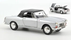 Modellauto Maßstab 1:18 Norev Peugeot 404 Cabriolet Silver Diecast Modellbau - Bild 1 von 1