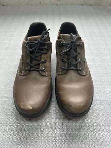 Ecco Hiking Shoes Gore tex Mens 11 Brown Felcipo Rugged Track Outdoors Lace Up * - Picture 1 of 8