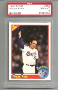 1990 Score Nolan Ryan PSA 8 - Picture 1 of 2