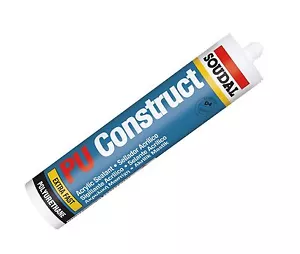 Soudal PU Construct 465g Universalkleber Konstruktionskleber Baukleber braun - Bild 1 von 5