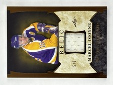 2022-23 Leaf In the Game Used Marcel Dionne Relic Game Used Patch /8