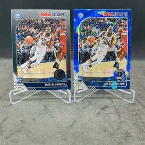 Aros NBA 2019-20 STOCK Marial Shayok Blue Cracked Ice Prizm + Base #252 - Imagen 1 de 1