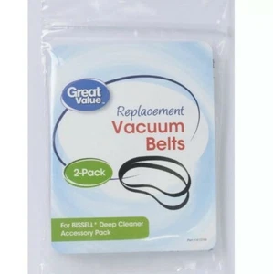 2 Piece Bissell Vacuum Cleaner Belt Set for ProHeat / PowerSteamer / PowerLifter - Picture 1 of 3