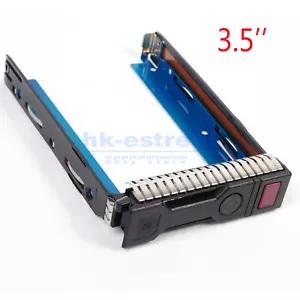 HP G8 G9 3.5" LFF SATA SAS HDD Drive Caddy Tray ProLiant DL380p DL360p 651314-00 - Picture 1 of 6