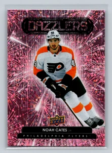 2022-23 Upper Deck S2 #DZ-99 Noah Cates -Abbaglianti Rosa - Volantini - Foto 1 di 2