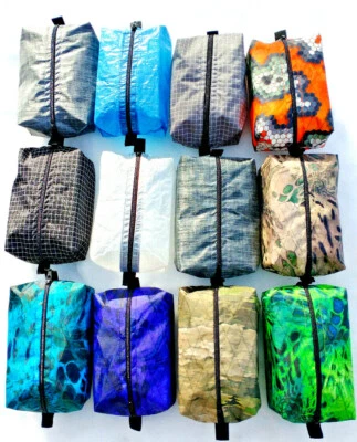 Wild Sky Gear DCF ultraleggero cubo fibra XPac dyneema celle di imballaggio 12 tessuti 6 g