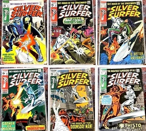 Silver Surfer #5+9+11+12+13+16 Marvel Comics (1968/1969/1970) - Bild 1 von 12