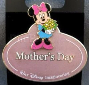 Spilla Disney Minnie Mouse festa della mamma cast esclusivo WDI etichetta nome LE 300 68902 - Foto 1 di 2