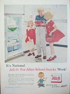 1959 Vintage Jello print ad, After School Snacks. - Picture 1 of 1