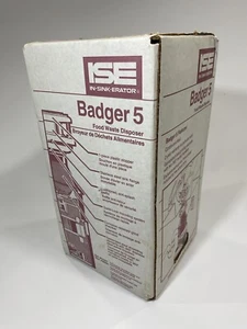 Badger 5 Garbage Disposal In-Sink-Erator Food Waste Disposer, New In Box - Bild 1 von 3