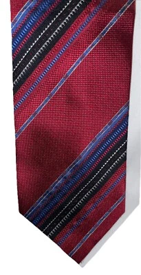 Daniel De Fasson ties. 3.75" Wide, 57.5" Long. 100% Jacquard Silk Hand Made  EUC - Image 1 of 4